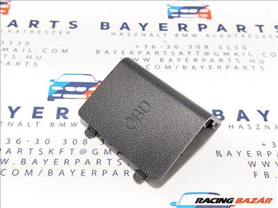BMW E90 E91 E92 E93 fekete OBD takaró fedél (999225) 51437147538