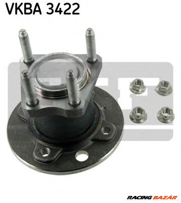 SKF VKBA 3422 - kerékcsapágy készlet OPEL VAUXHALL 1. kép