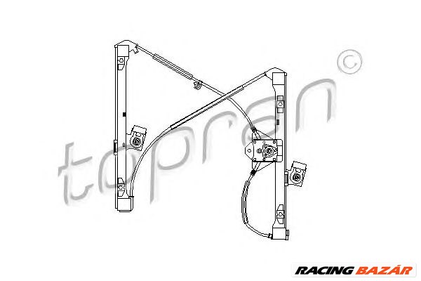 TOPRAN 111 253 - ablakemelő SEAT VW 1. kép