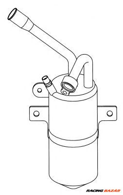 NRF 33190 - klíma szárítószűrő FORD 1. kép