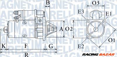 MAGNETI MARELLI 063720325010 - önindító MAZDA