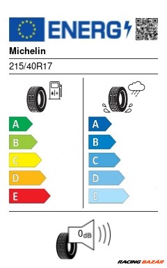 MICHELIN 215/40 R17 87W XL FR PRIMACY 4+ nyári gumi 1. kép