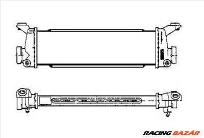 NRF 30151 - töltőlevegőhűtő MERCEDES-BENZ