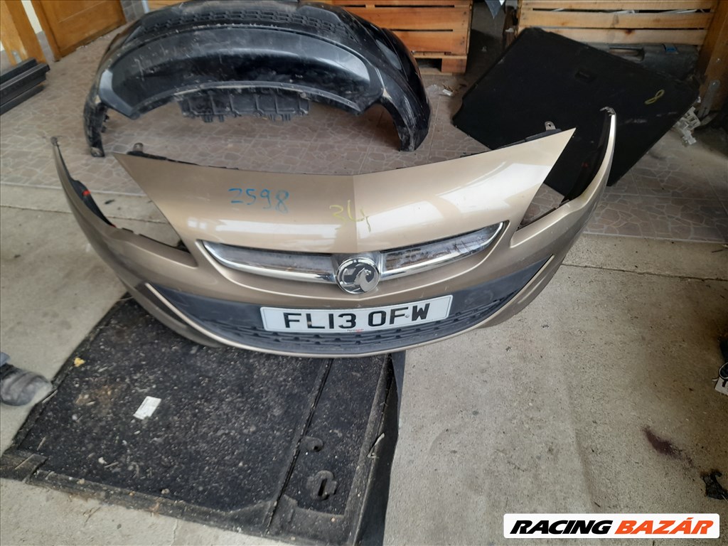 Opel astra j facelift első lökhárító  1. kép
