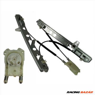 Renault Megane II/I új utángyártott bal első elektromos ablakemelő mechanika 5-4 ajtóshoz és kombi kivitelhez. 2003-2009-ig 8201010926