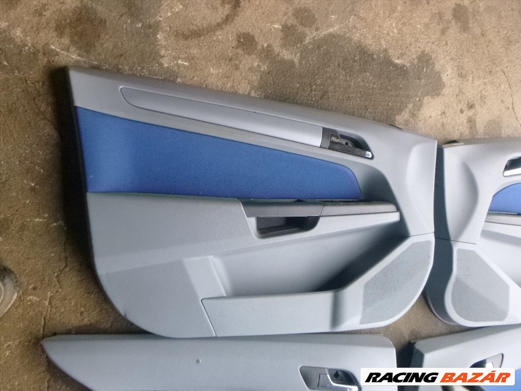 Opel Astra H 2005 5 ajtós kék ajtókárpit   2 DB HÁTSÓ    , ELSŐ NINCS  5. kép