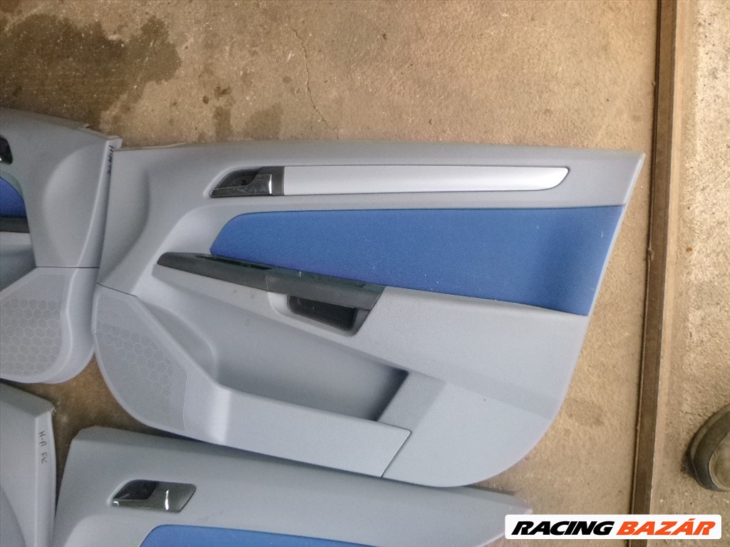 Opel Astra H 2005 5 ajtós kék ajtókárpit   2 DB HÁTSÓ    , ELSŐ NINCS  6. kép