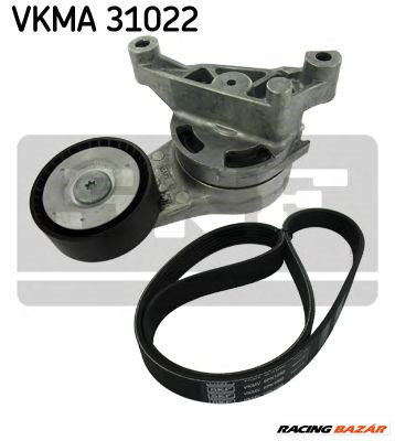 SKF VKMA 31022 - hosszbordás szíj készlet AUDI SEAT SKODA VW 1. kép