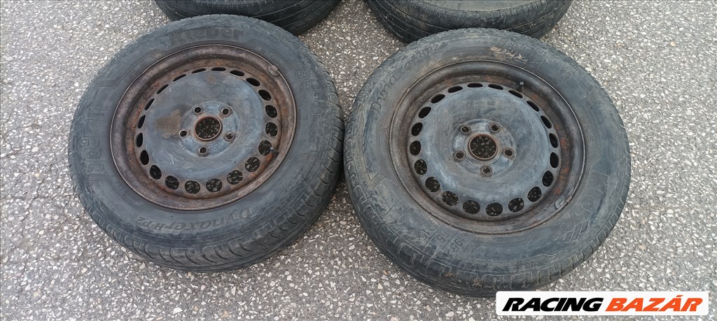 Volkswagen Passat, Sharan, Audi A4, A6, Seat Alhambra stb 15" lemezfelni szett, gumikkal eladó! 2. kép