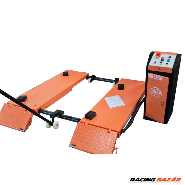 Lincos Mobil ollós emelő 3t, elektromos zárkioldással és mobil készlettel - STD-6230B 230V 1. kép