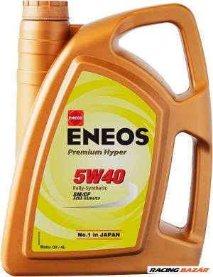 Eneos 5w40 Premium Hyper szintetikus motorolaj 4 L Nippon Oil 1. kép