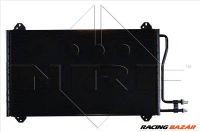 NRF 35811 - klíma kondenzátor MERCEDES-BENZ