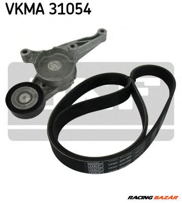 SKF VKMA 31054 - hosszbordás szíj készlet AUDI SEAT SKODA VW 1. kép
