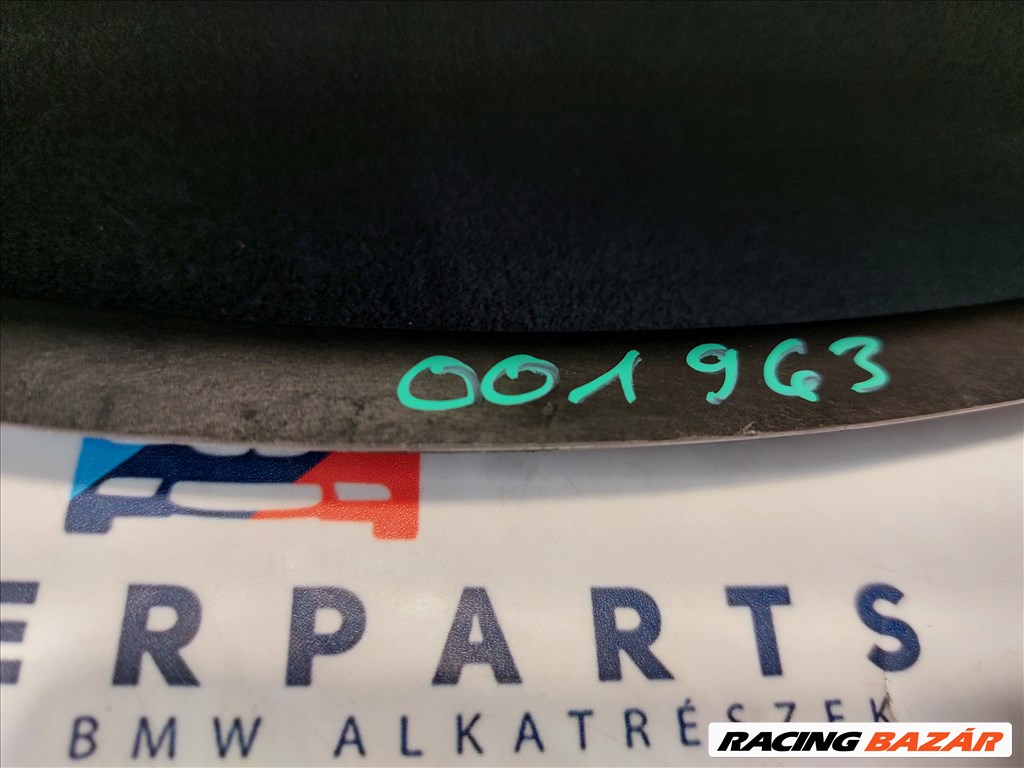 BMW E46 fekete bőr kézifék szoknya zsák bőr markolattal eladó (001963) 4. kép