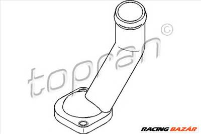 TOPRAN 108 189 - hűtőfolyadék perem AUDI SEAT SKODA VW