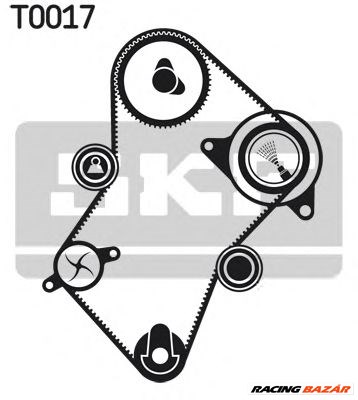 SKF VKMA 03241 - vezérműszíj készlet CITROËN FIAT FSO HYUNDAI LADA PEUGEOT ROVER SUZUKI 1. kép