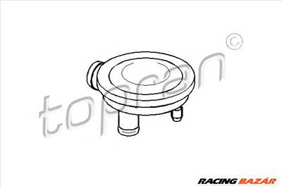 TOPRAN 113 279 - Szelep, forgattyúsház szellőztetés SEAT SKODA VW