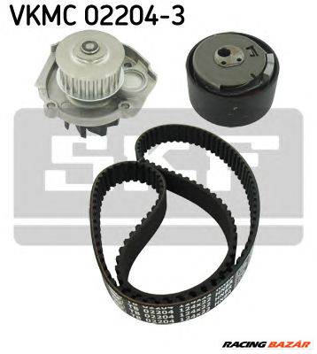 SKF VKMC 02204-3 - Vízpumpa + fogasszíj készlet ABARTH ALFA ROMEO CHRYSLER FIAT JEEP LANCIA OPEL VAU