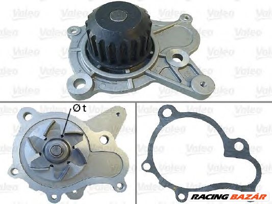 VALEO 506814 - vízpumpa HYUNDAI KIA 1. kép