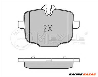 MEYLE 025 247 0318/PD - fékbetét BMW