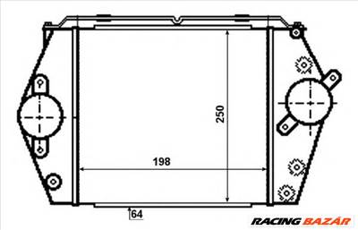 NRF 30471 - töltőlevegőhűtő MAZDA