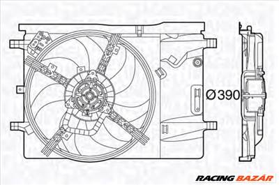 MAGNETI MARELLI 069422578010 - hűtőventillátor AUDI BYD FIAT MERCEDES-BENZ