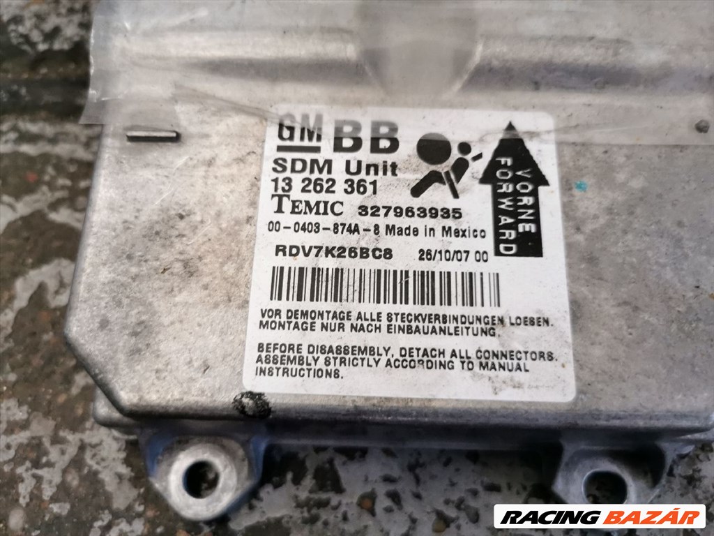 Opel Corsa D LÉGZSÁK SZETT 4. kép