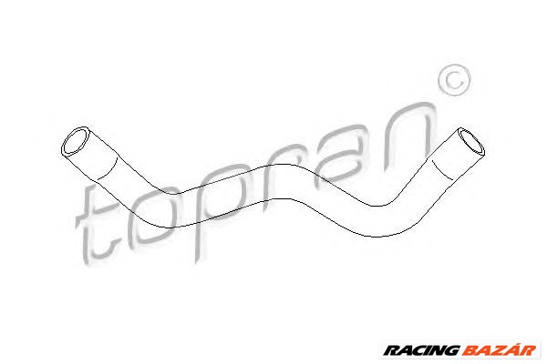 TOPRAN 102 997 - hűtőcső VW 1. kép