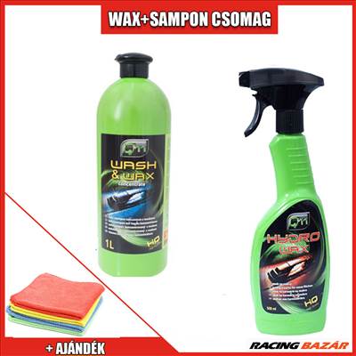 Hydrowax + autósampon csomag - 104up