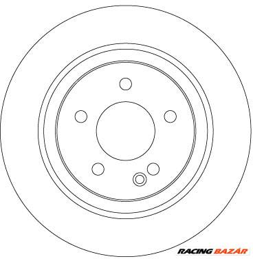 TRW DF6788S - féktárcsa MERCEDES-BENZ