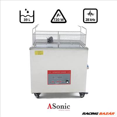 ASonic Ultrahangos tisztító 39l, 720W, 28kHz - PRO-400-28
