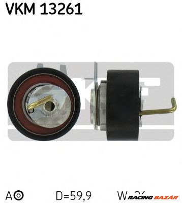 SKF VKM 13261 - vezérműszíj feszítő CITROËN JAGUAR LAND ROVER PEUGEOT 1. kép