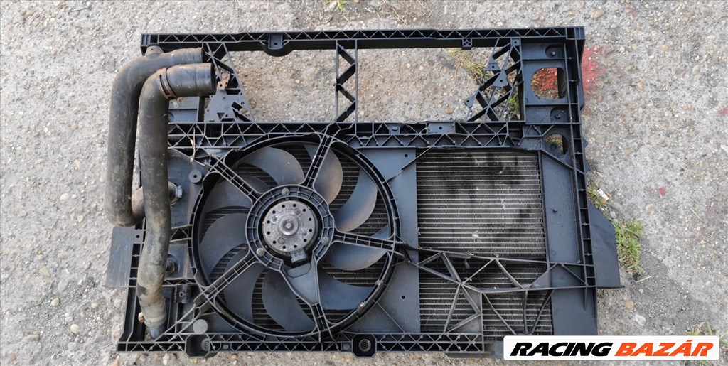 Renault Master II homlokfal+hűtő+ventillátor 866928x 1. kép