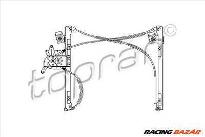 TOPRAN 113 419 - ablakemelő SEAT VW