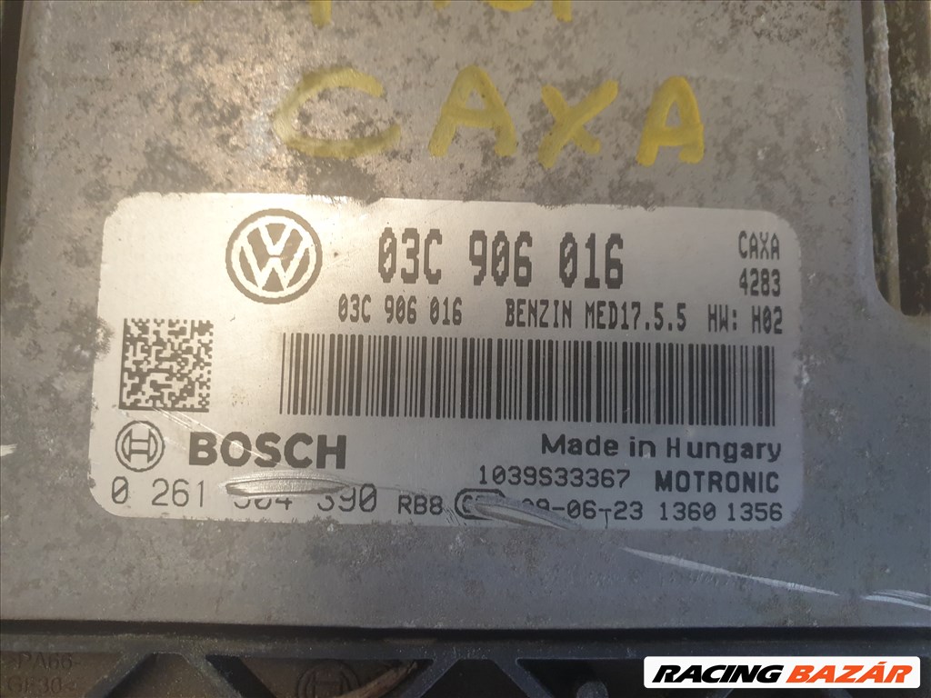 Volkswagen Golf VI CAXA motorvezérlő 03C 906 016  2. kép