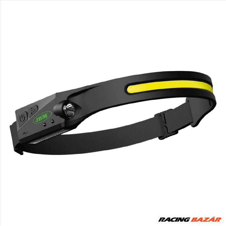 JBM Többfunkciós fejlámpa COB LED-del, mozgásérzékelővel  - JBM54004 1. kép