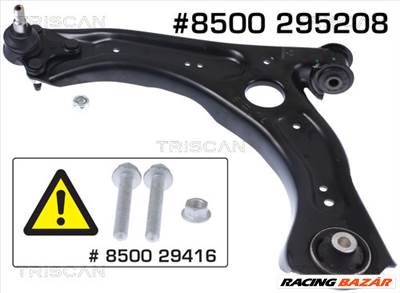 TRISCAN 8500 295208 - Lengőkar AUDI SEAT SKODA VW