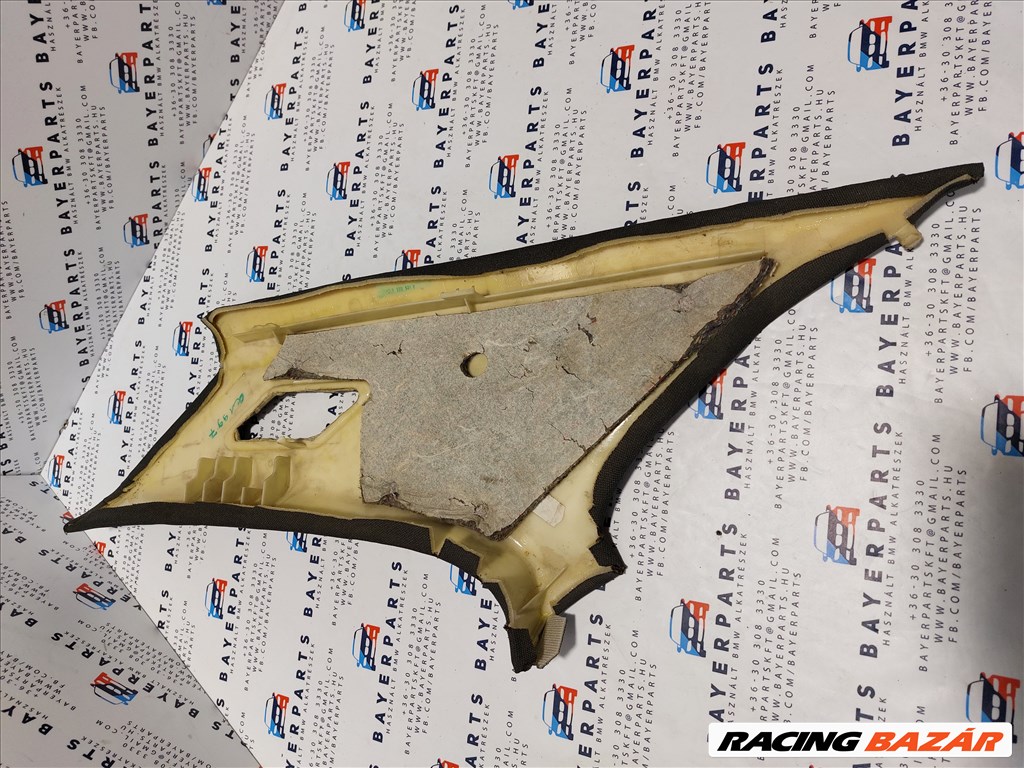 BMW E46 coupe hátsó fekete C oszloptakaró oszlop takaró pár (001997) 5143822262151438222 3. kép