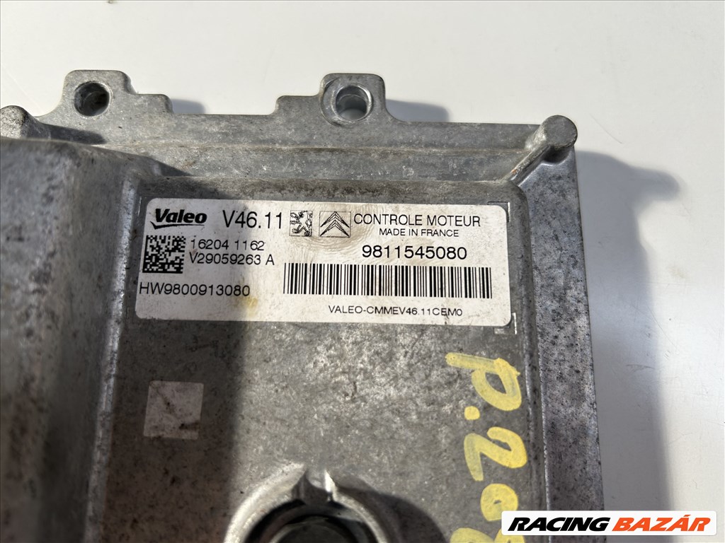 Peugeot 208 I motorvezérlő 9811545080 2. kép
