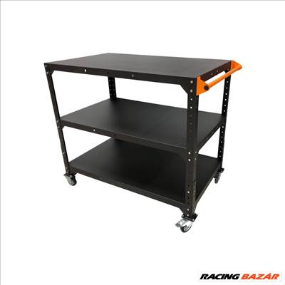 Lincos Műhely szállító kocsi három polccal 125x75cm - M5-B1207-S3