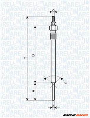 MAGNETI MARELLI 062900066304 - izzítógyertya HYUNDAI KIA