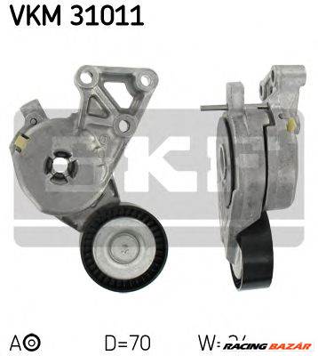 SKF VKM 31011 - hosszbordásszíj feszítőgörgő AUDI SEAT SKODA VW