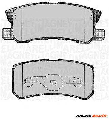 MAGNETI MARELLI 363916060340 - fékbetét CHANGFENG CHRYSLER CITROËN DODGE FIAT HYUNDAI JEEP LANCIA MI