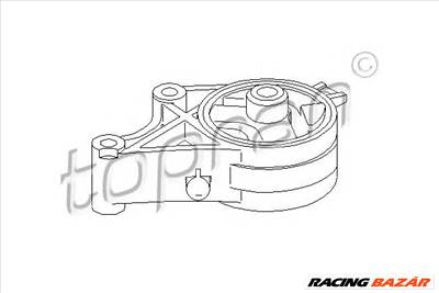 TOPRAN 206 578 - motortartó bak OPEL VAUXHALL