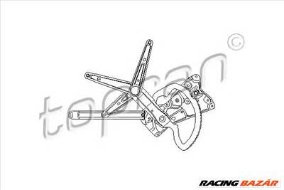 TOPRAN 501 822 - ablakemelő BMW