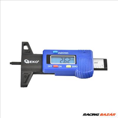 Geko Digitális gumiabroncs profilmélység mérő 0 - 25,4mm - G01269