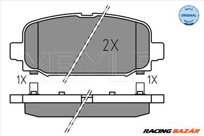 MEYLE 025 228 4418 - fékbetétkészlet, tárcsafék JEEP