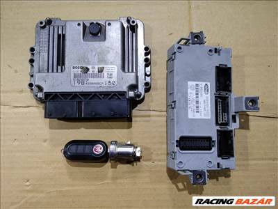 166160 Fiat Bravo 2007-2014 1,9 16v Diesel motorvezérlő szett 0281013580 , 51828270