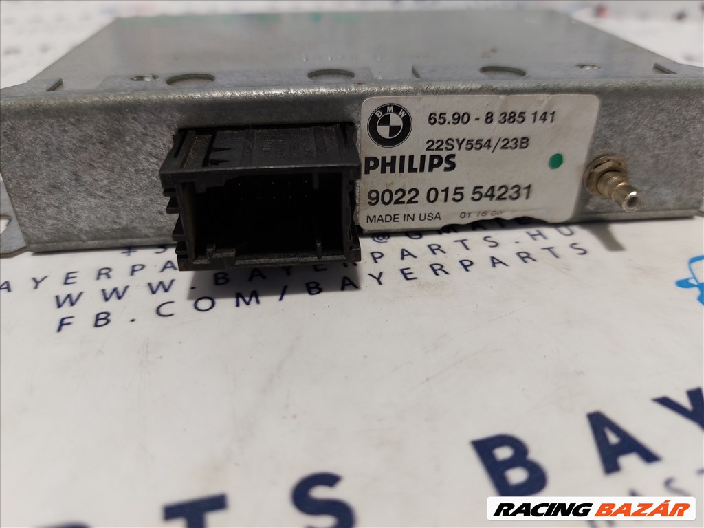 BMW E46 E39 E38 X5 GPS antenna vevő modul (001916) 65908385141 902201554231 4. kép