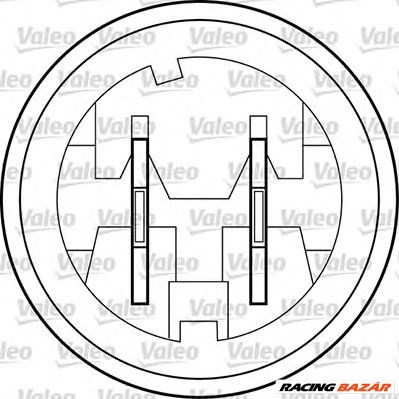 VALEO 850657 - ablakemelő CITROËN PEUGEOT TOYOTA 1. kép